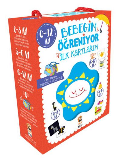 Bebeğim Öğreniyor İlk Kartlarım (0-12 Ay)