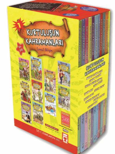 Kurtuluşun Kahramanları 1 Set - (10 Kitap)
