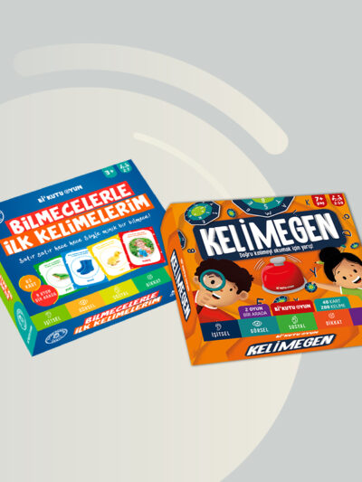 Bilmecelerle İlk Kelimelerim & Kelimegen 2li Set