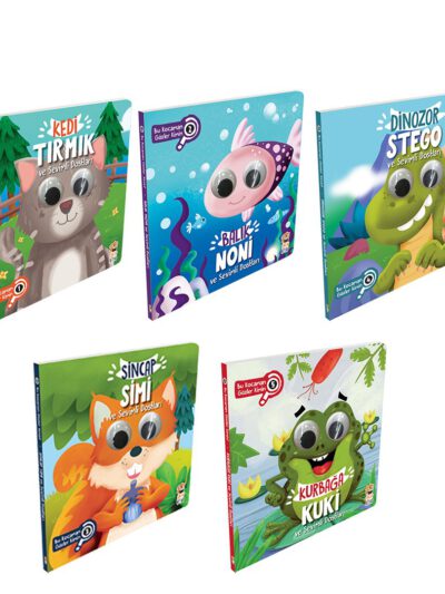 Bu Kocaman Gözler Kimin? (0-6 Yaş) Set (5 Kitap)